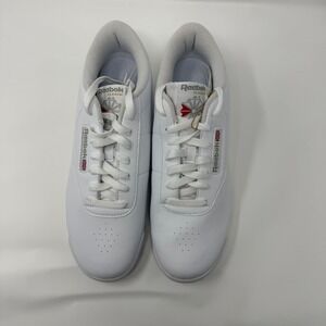 NWT Reebok Princess Womens Sneaker White Leather Classic Low Top 1Y3501 USA 11.5